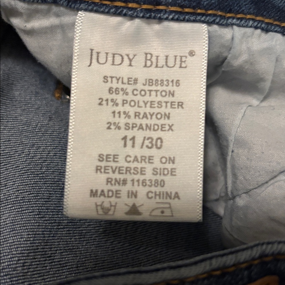 Judy blue | denim jeans skinny fit 11/30 11 30 - Picture 5 of 5